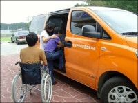 창녕군 장애인종합복지관, 전용 승합차 운행