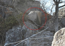 <포토>추월산, 암반 낙석으로 제1등산로 ´폐쇄´