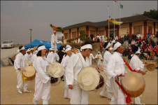 경북 예천공처농요 삼다의 고장 제주서 열연
