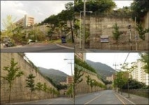 우리 학교 옹벽, 공공미술관으로 변신했어요