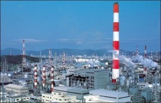 울산공단굴뚝 ‘친환경 홍보탑’으로