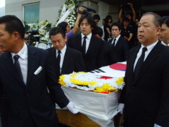 ´아시아의 물개´ 조오련, 이승의 강 건너던 날