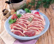 참숯이 생오리와 만날 때의 짜릿함 ´앞뜰 생오리 장작구이´