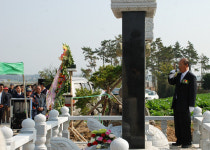 이사풍·윤병진 선생 기적비 제막식 가져