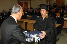 <포토>양양군 노인대학 ‘빛나는 졸업식’