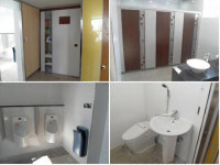 군 화장실 문화개선 위한 모델 탄생