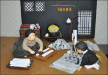 닥종이 인형이 전하는 동화 속 세상