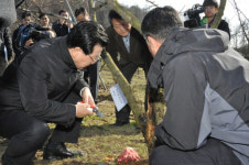 김진선, 원주 ´동해(凍害)피해 농가´ 방문 격려