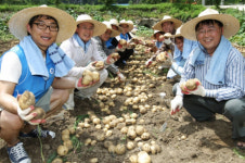 정선 개미들마을의 ´이웃사촌 일꾼´