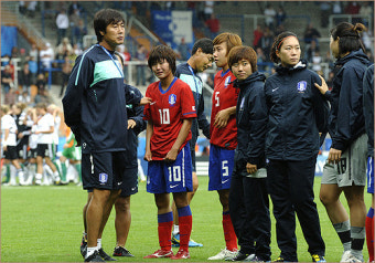 [한국vs독일]아름다웠던 여자축구 ‘안타까운 대패’