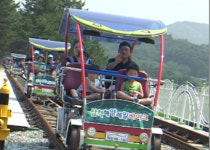 삼척 해양레일바이크, 1박 패키지 관광상품 운영