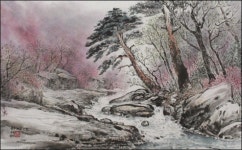 실경산수로 표현된 삶의 잔상