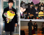 지승준, 폭풍성장 화제.. 초등학교 졸업 물오른 꽃미남