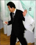 정동영, 투표소 번지수 잘못 찾아