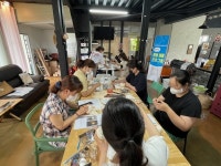 전남공예창작센터, 완도군 신지면에서 섬유공예 보급