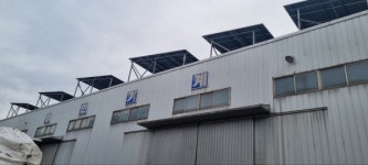 섬유 제조업계 태양광 설치 붐