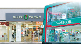 드럭스토어에 꽂힌 유통 공룡들