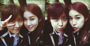 <시크릿가든> 하지원-유인나, 교복 입고 동안 과시