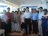 [포토] 부산항만소방서, 시민수상구조대 격려방문