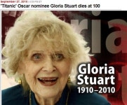 ‘타이타닉’의 글로리아 스튜어트, 100세로 타계