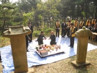 양산시 물금읍, 메기들 영세불망비 추모제 열려
