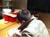 박효신, 현역 입대..짧은 머리 사진 공개