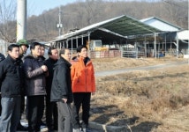 김문수 지사, 구제역 현장 동분서주