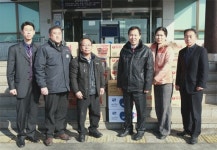아산우체국, 아산시 재난안전 대책본부 위문
