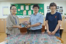 아산시장애인복지관 후원행사연계사업에 온양신정중 4년째 참여