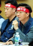 김문호 금노 위원장, 리차드힐 SC제일은행장에 양보 촉구