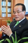 정갑윤 예결위원장, 친서민복지를 말하다