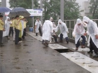농어촌공사 화성·수원지사,덕우저수지 수리시설 응급복구 훈련실시