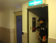 경산소방서 중앙119안전센터, 대형모텔 특별 점검