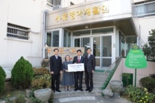 [포토] 부산 남구 ‘소화영아재활원 사회복지시설’ 성품 전달