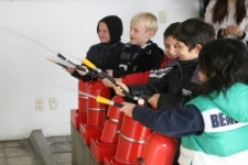 부산소방본부, 부산국제외국인학교 초청 ‘소방안전교육’