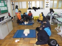 [포토] 구포119안전센터, 만덕중학교 ‘심폐소생술교육’