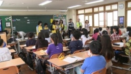 BS금융시민봉사단, 학교폭력 예방캠페인 활동