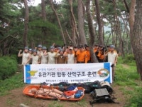 경주소방서 119구조대, 산악 인명구조훈련