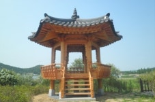 아산 신정호수공원, 전통육각정자 마산정(馬山亭) 설치