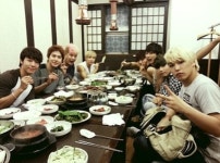 슈퍼주니어 고기 파티 1등 먹으니 고기파티 할 만 하지 부럽