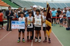 화랑대기전국초등학교 유소년축구대회 폐막