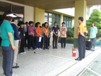 항만소방서, 공공기관 ‘중리초등학교 합동소방훈련’