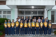 최양식 경주시장 제47회 전국기능경기대회신라공고 입상자 격려방문