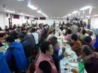 [포토] 남구, 문현2동 어르신 초청 경로잔치