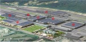 코레일, 철도차량건물 지붕에 태양광 발전사업