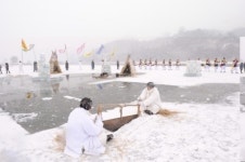 경북 안동시,안동암산얼음축제와 안동석빙고 장빙제 함께 열어