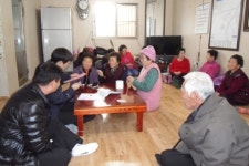 아산시 배방읍, 경로당 방문 목욕 및 이미용권 배부 호응