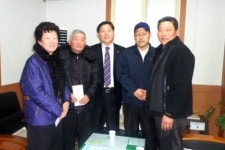 온양얼음미미화원 | 아산시청 환경미화원노동조합, 온양5동 저소득층에 기부