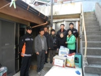 동래소방서 수안119안전센터, ‘따뜻한 설 명절 보내기’ 봉사활동