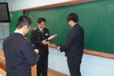 아산경찰서, 온양중학교 우정경찰 선발·위촉해